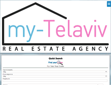 Tablet Screenshot of mytelaviv-realestate.com